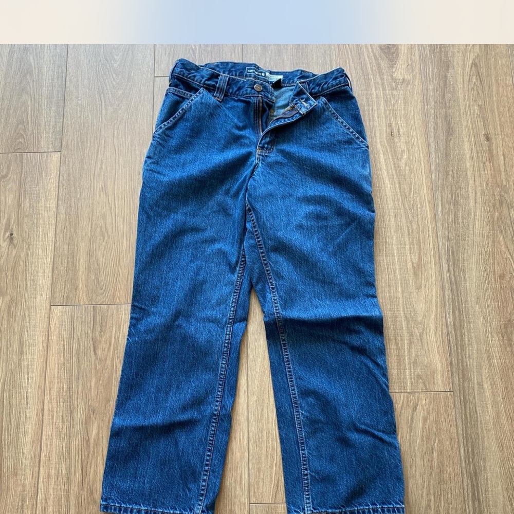 Carhartt Men's Relaxed Fit Blue Jeans